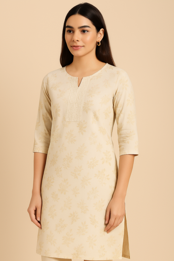 AVAASA KURTA WHITE