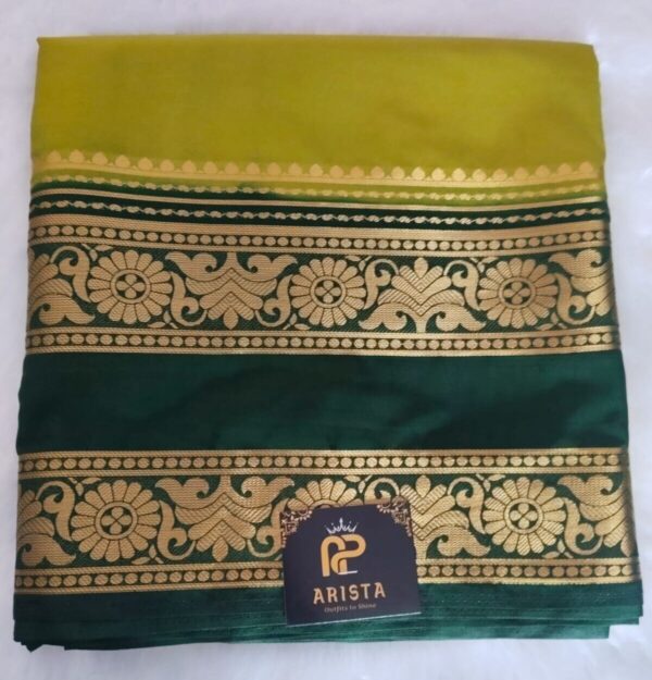 Semi Crepe Silk Green