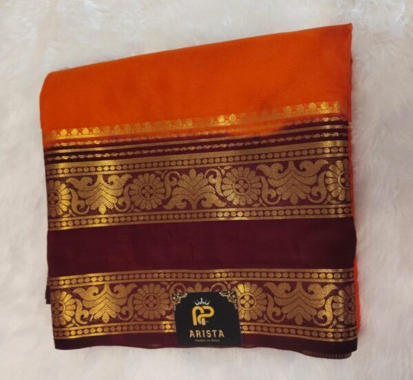 Semi Crepe Silk ORANGE