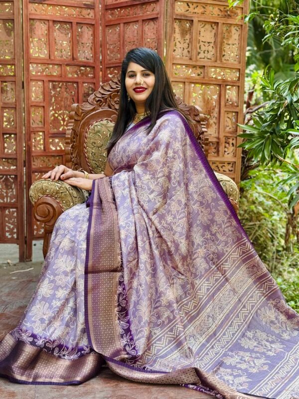 Printed Dola SILK SAREE