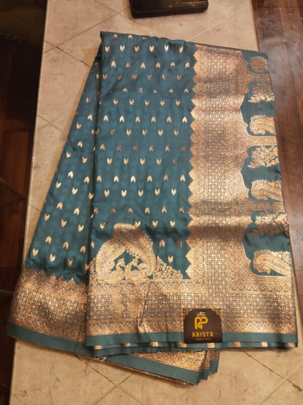 Semi Banarasi Silk Saree